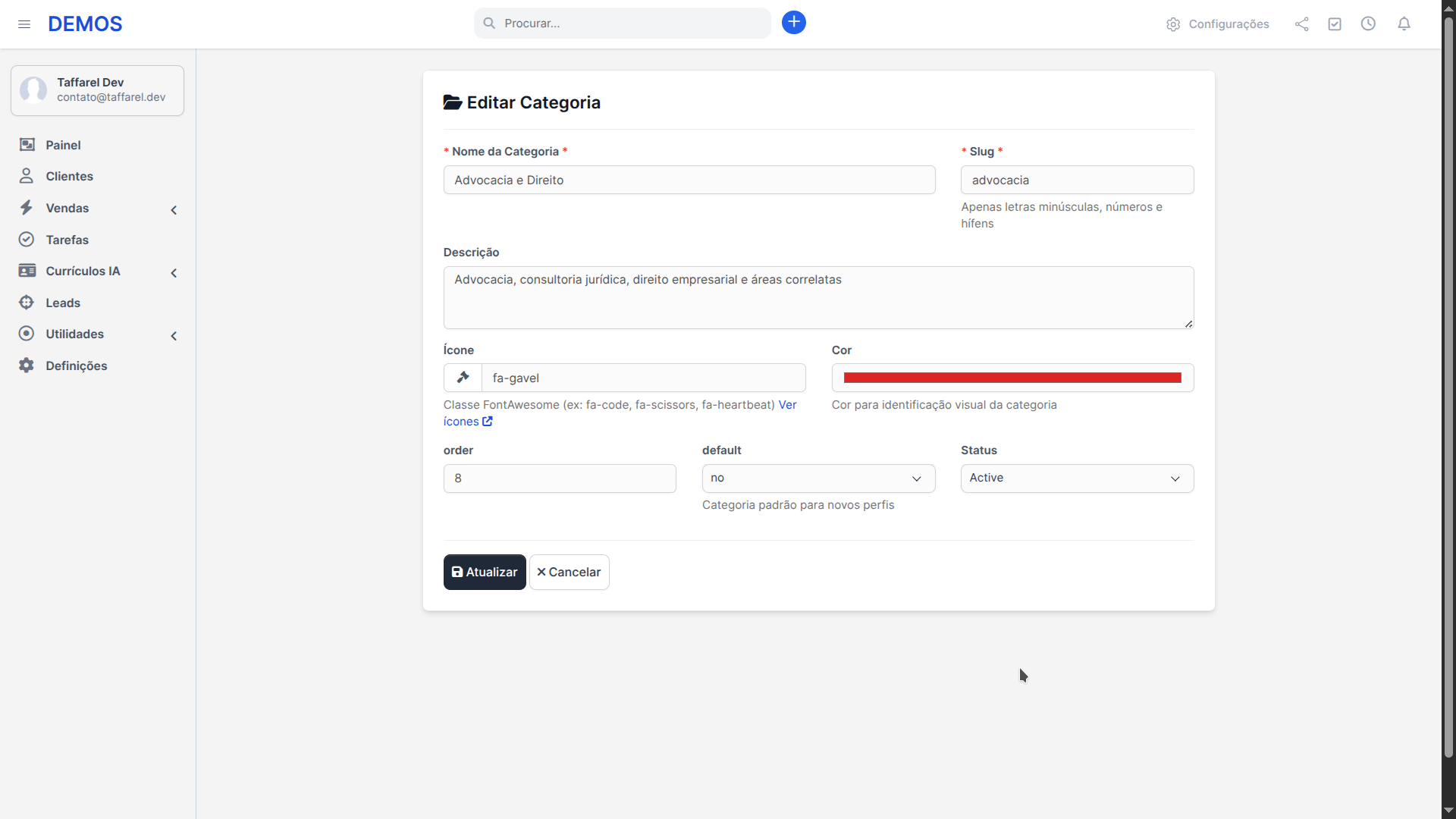 Análise Inteligente de Currículos com IA - Resume Analyzer